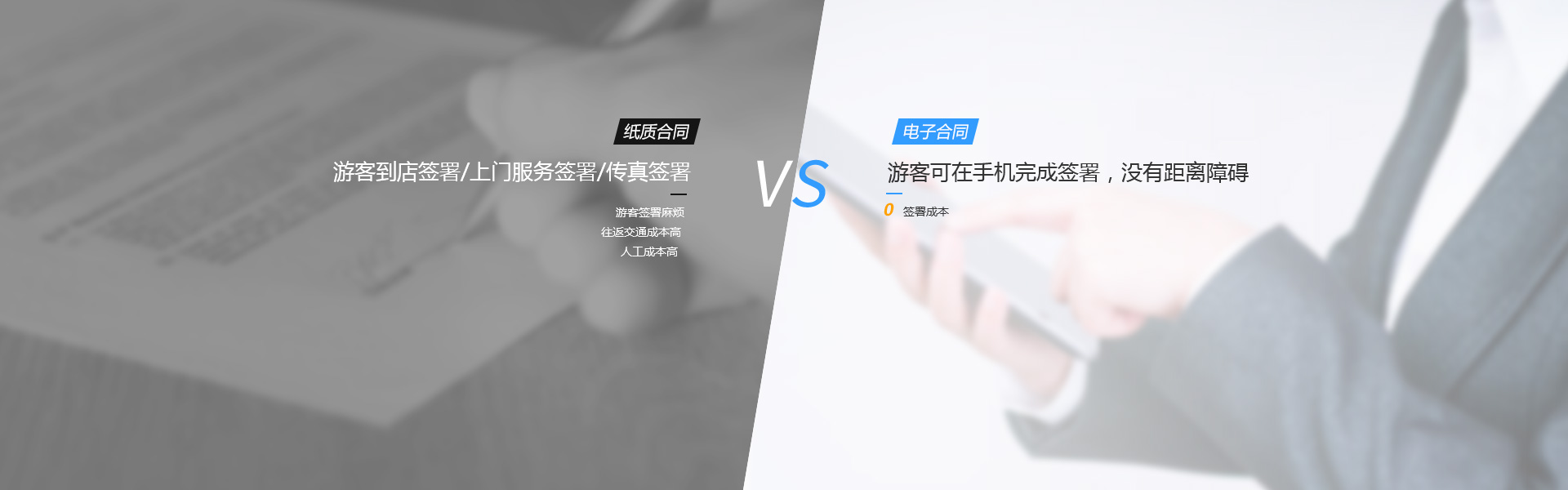 簽約寶旅游電子合同與傳統旅行社業(yè)務差異